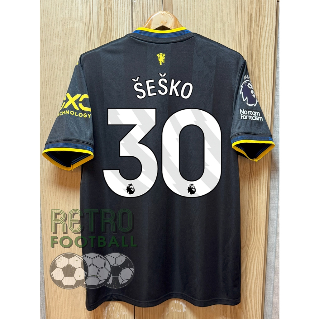 เสื้อกีฬาฟุตบอล IIมuยู PLAYER เกรดนักเตะ Third ชุดสาม ปี 25/26 ฟลูออฟชั่น EPL ชื่อเบอร์นักเตะในทีม (ครบทุกคน)