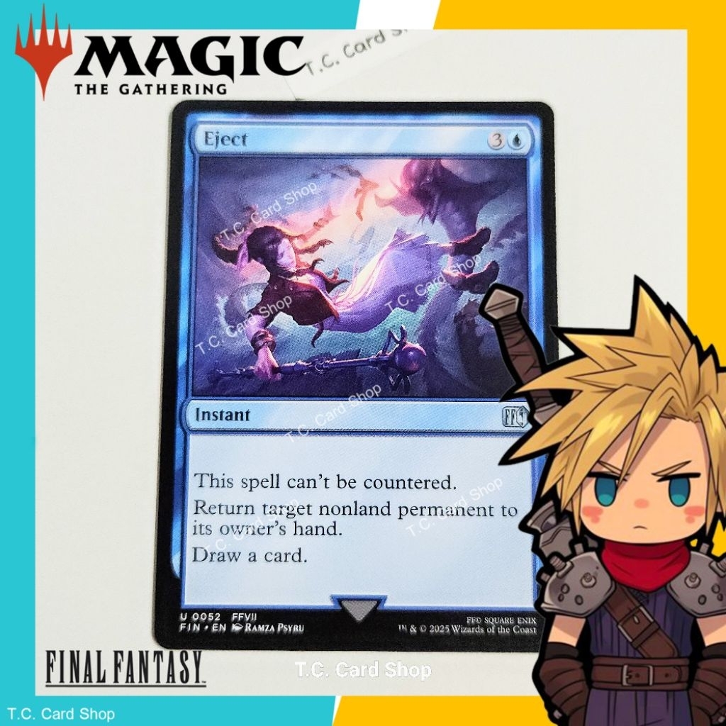 Eject - U0052 (FFVII) -  Final Fantasy -  Magic the Gathering (MTG)