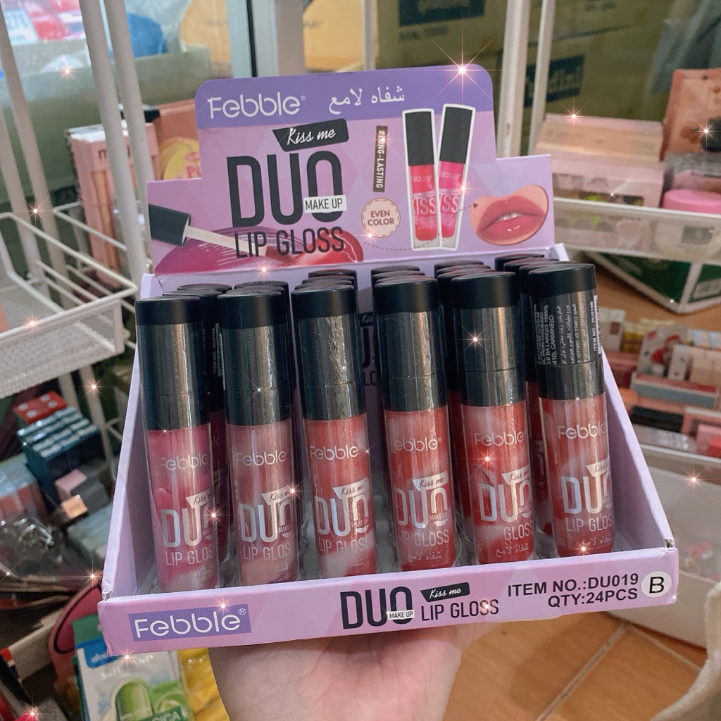 Febble Kiss Me Duo Lip Gloss ลิปกลอสทูโทน