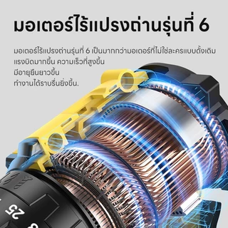 Maybuck ประเทศญี่ปุ่น สว่านไร้สา ลิเธียม 16.8V/21V แรงบิดสูง 35N·m/55N·m พร้อมฟังก์ชั่นค้อน