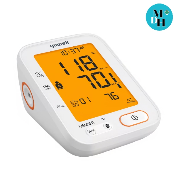 Yuwell เครื่องวัดความดันโลหิตอิเล็กทรอนิกส์ รุ่น YE680B รับประกันศูนย์ 5 ปี 22573