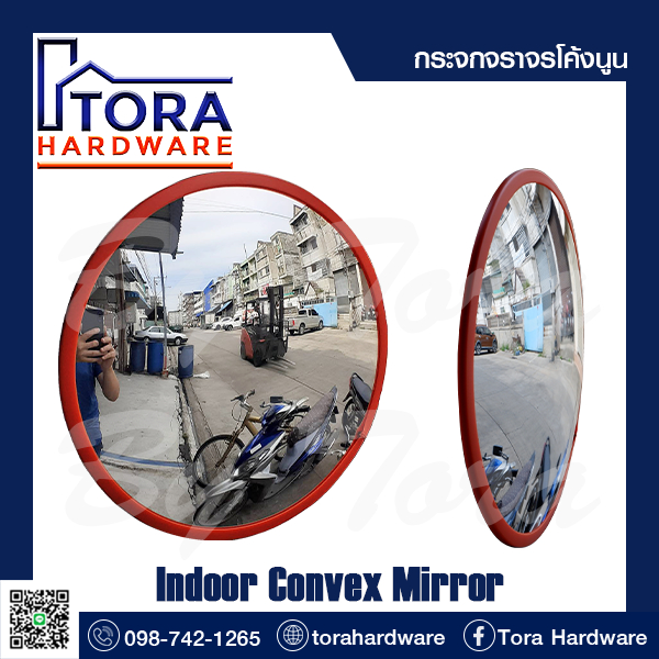 กระจกนูนจราจร/ACRYLIC CONVEX MIRROR BY TORA