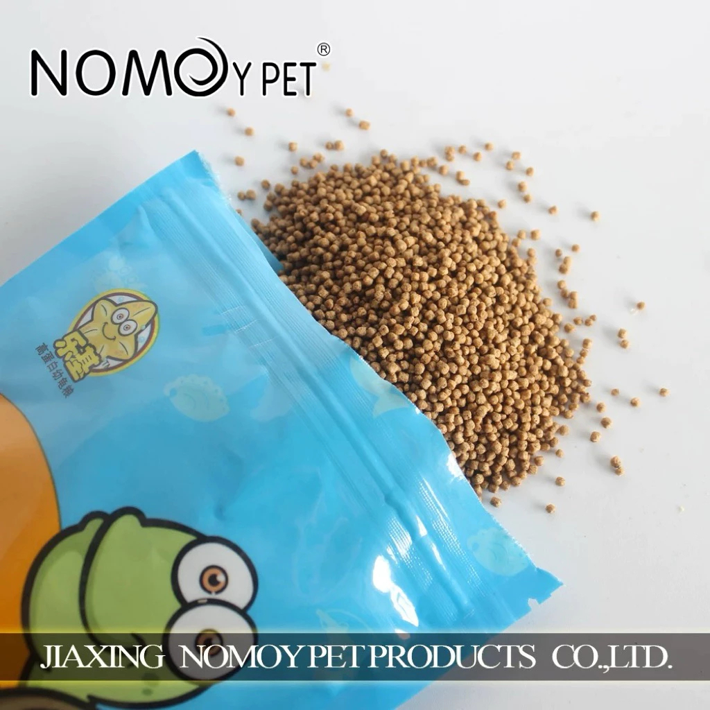 อาหารเต่าน้ำ สูตรสำหรับเต่าเล็ก NomoyPet LJ-07 อาหารเต่าน้ำ อาหารเต่าญี่ปุ่น 100g.