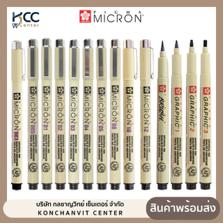 ปากกาตัดเส้น ปากกาพิกม่า หมึกดำ Sakura Pigma ปากกาเขียนแบบ (จำนวน 1 ด้าม)