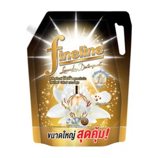 [ทั้งหมด 2 ถุง] ไฟน์ไลน์ น้ำยาซักผ้า สูตรเข้มข้นพิเศษ ขนาด 1850 มล. FINELINE LIQUID LAUNDRY DETERGENT 1850 ML.