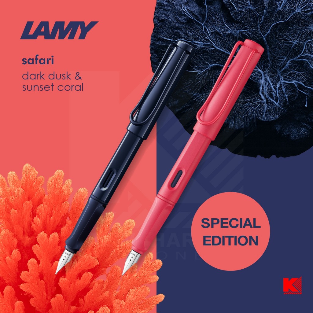 LAMY Safari Dark Dusk & Sunset Coral Special Edition 2025