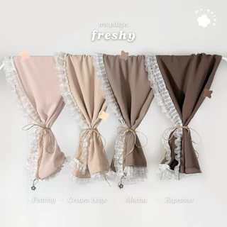 ผ้าคลุมชีฟอง premium ฮิญาบสามเหลี่ยมสวมสำเร็จ ( รุ่น Freshy ) ☁️