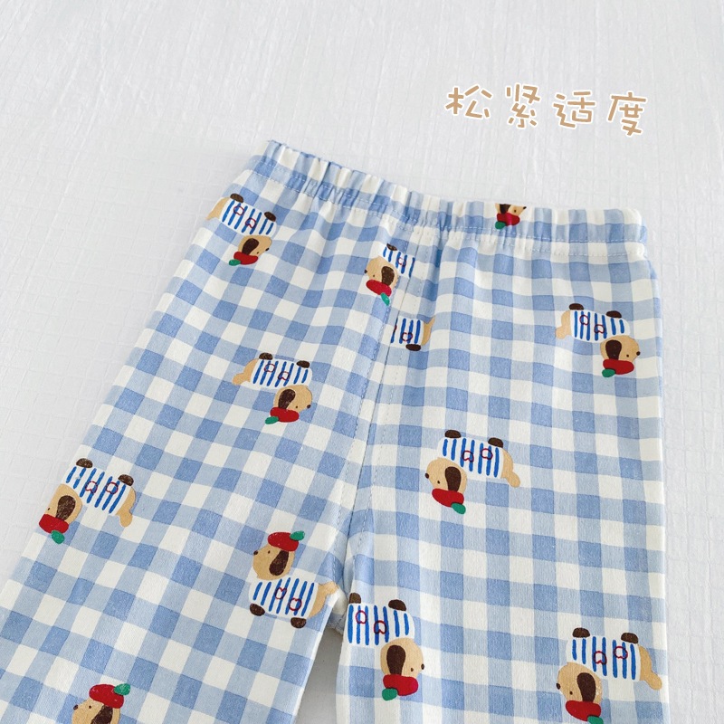Little Piglet พร้อมส่ง ชุดนอนเด็ก เแขนยาว ขายาว คอตตอน รูปที่ 8