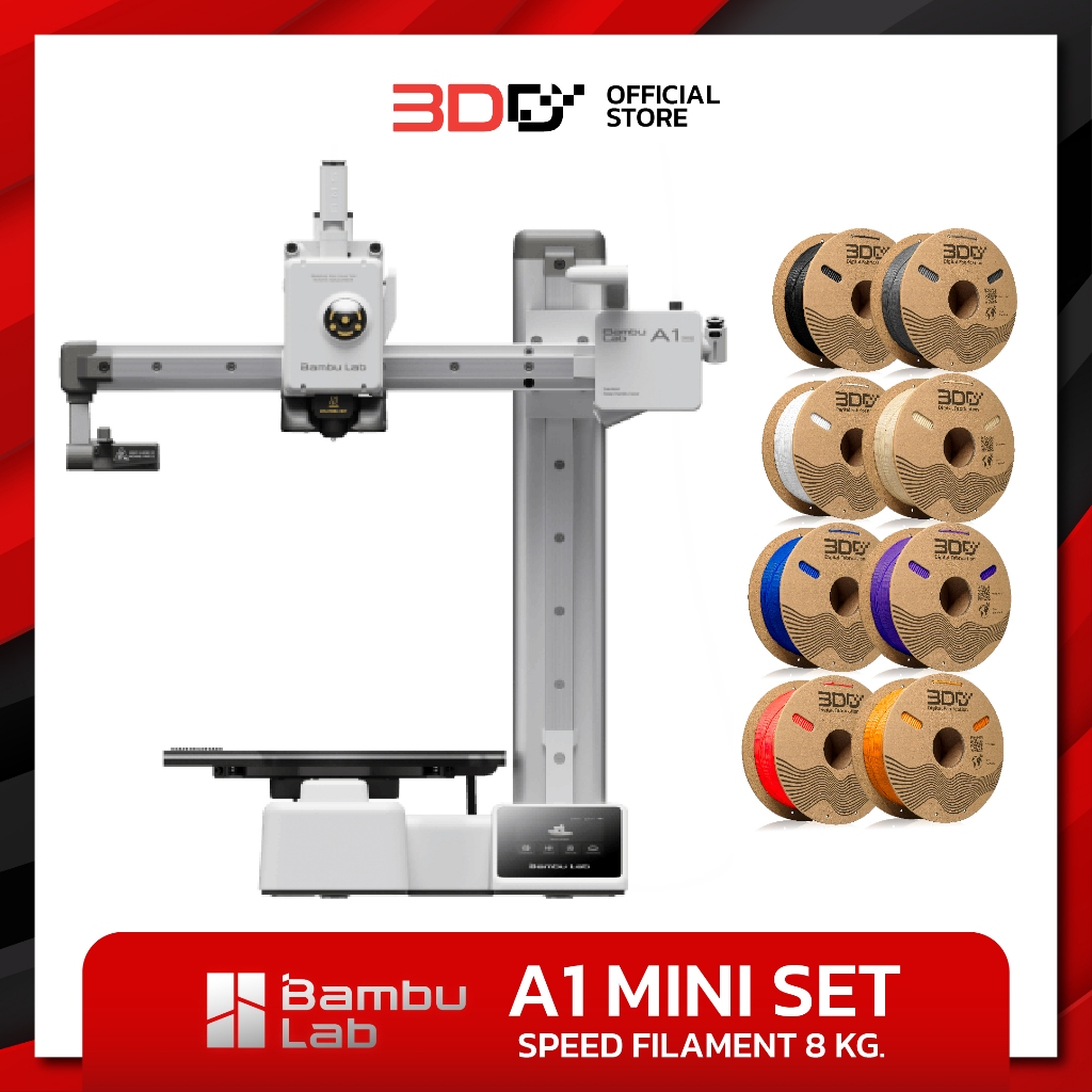 Bambu A1 Mini เครื่องพิมพ์ 3มิติระบบเส้นพลาสติก 3DD ร้านในไทย 3D Printer FDM