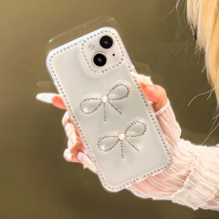 เคสโทรศัพท์ For iPhone 13 11 16 17 pro max Case iPhone 11 15 pro max 14 12 13 pro max เคสโทรศัพท์เพชร เป็นมันวาว ขั้นสูง