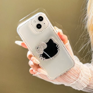 เคสโทรศัพท์ For iPhone 13 11 16 17 pro max Case iPhone 11 15 pro max 14 12 13 pro max เคสโทรศัพท์เพชร เป็นมันวาว ขั้นสูง