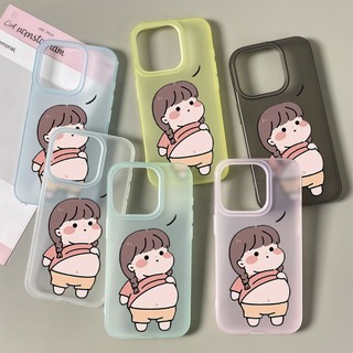 🕊🕊COD-ในไทย การ์ตูนน่ารักลูกสุนัขเซลฟี่ ขอบคลื่นซิลิโคนเคส สําหรับ IPhone 11 XR 7 8 Plus 15 14 13 12 Pro MAX X XS MAX SE