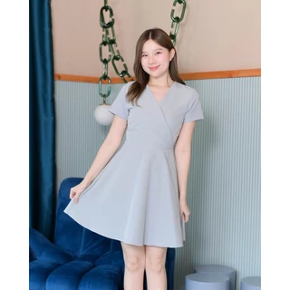 CRAYONBRAND - ชุดเดรส รุ่น Jasmine dress (Light pepe)