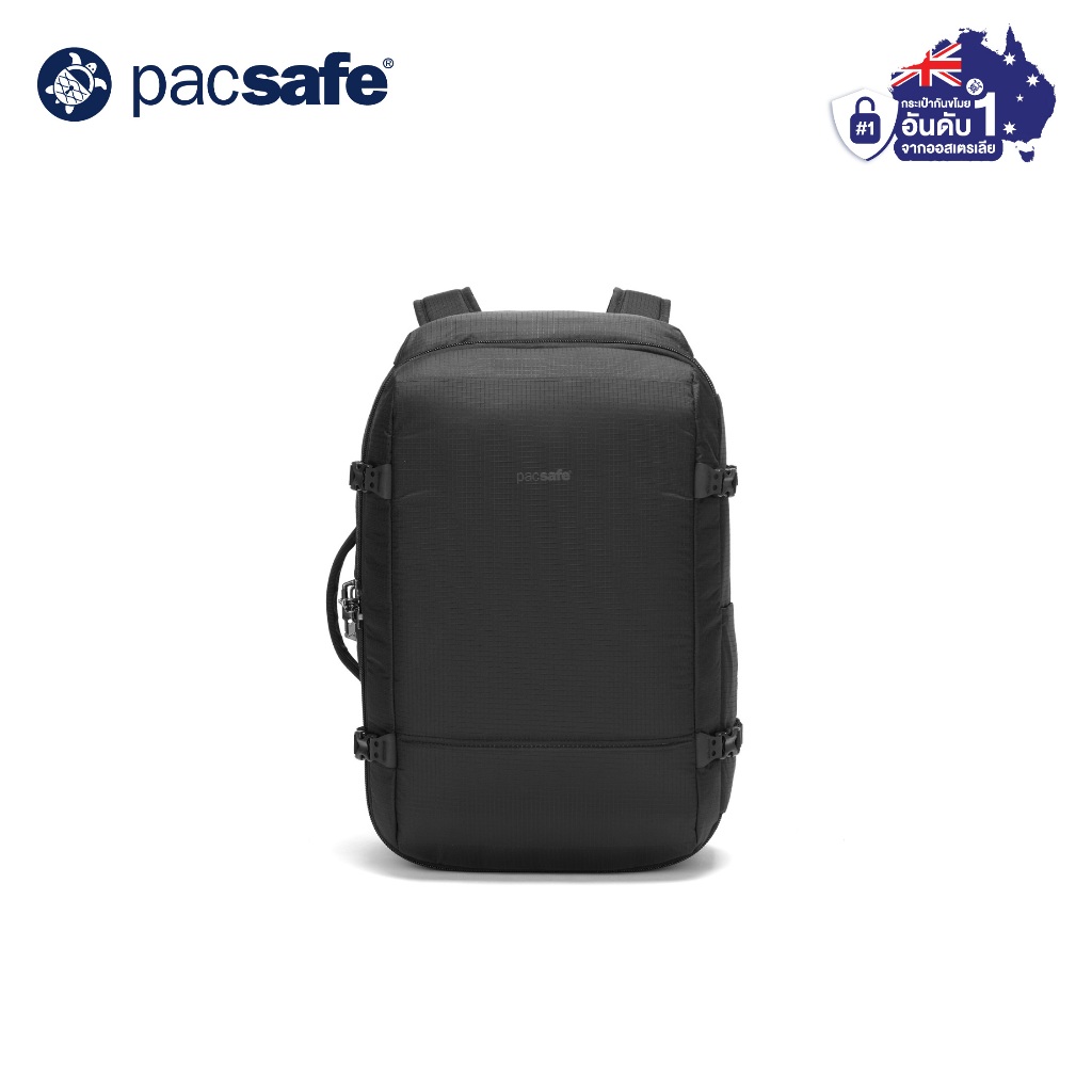Pacsafe Vibe 40 กระเป๋าเป้กันขโมย 40L สีดำ/เทา/ลายพราง