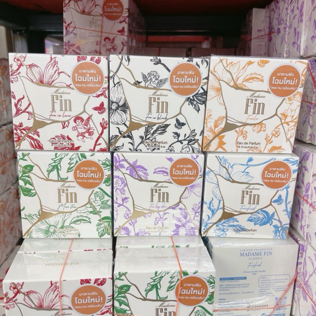 น้ำหอมมาดามฟิน รุ่น มินิ 10 ml มีให้เลือก 6 กลิ่นขนาดพกพา