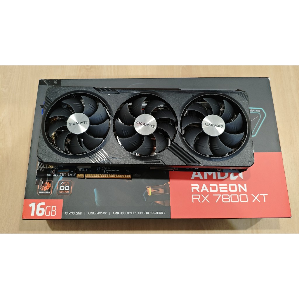 Radeon™ RX 7800 XT GAMING OC 16G กาดจอมือ 2 สภาพดี