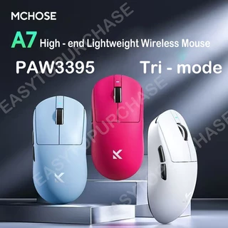 MCHOSE A7 Ultra รุ่น PAW3950 ไมโครมอทีON ขนาด 125.84x63.24x39.78 มม. น้ำหนักเบา 56g สำหรับมือกลางถึงใหญ่ รองรับ DPI 4200