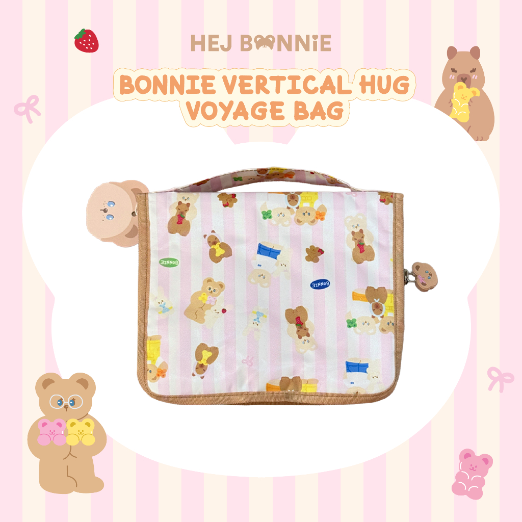 Bonnie Vertical Hug Voyage Bag l Hej Bonnie Official