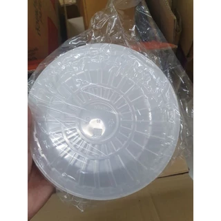 [50ใบ] จานพลาสติก PP ขนาด 7.5 นิ้ว เข้าไมโครเวฟได้ Dragonbox