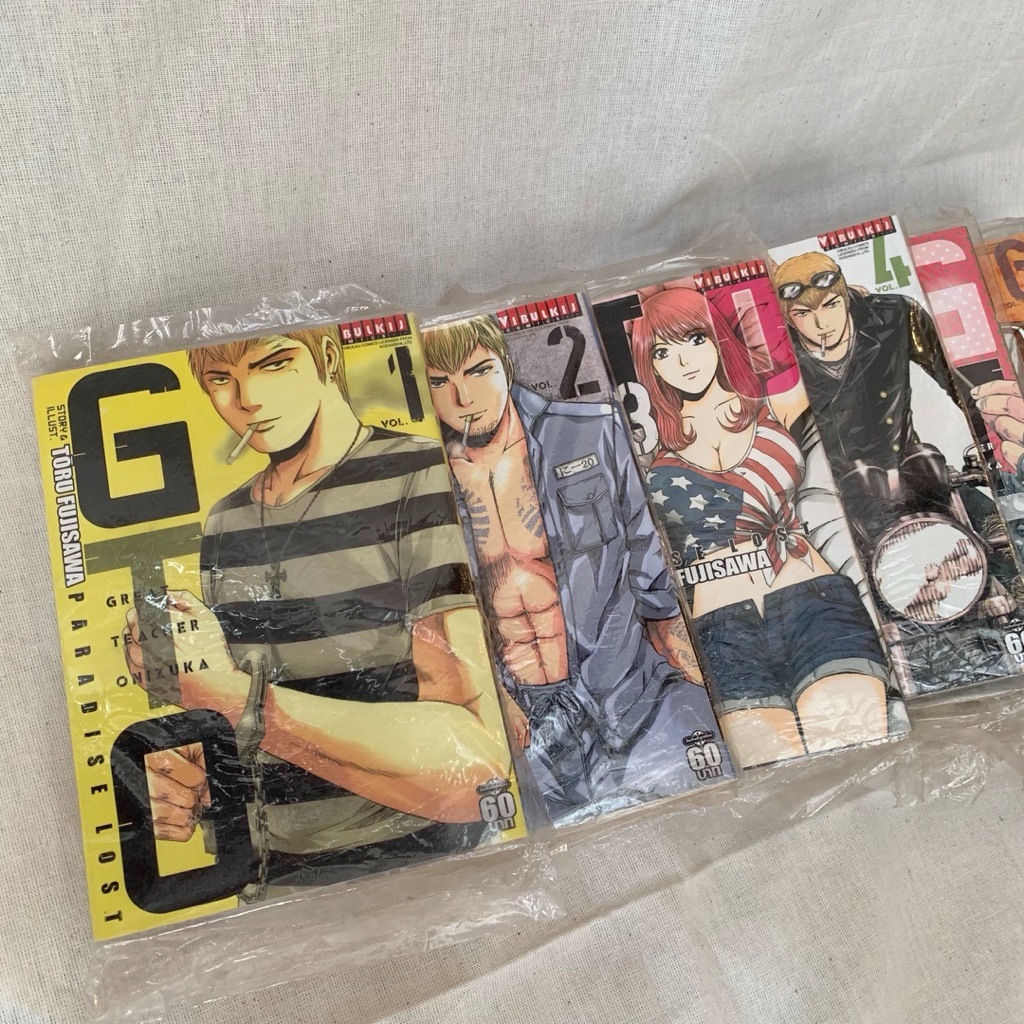 หนังสือการ์ตูน GTO - Paradise Lost ขายเหมา 8 เล่ม เล่ม 1-6,8,10