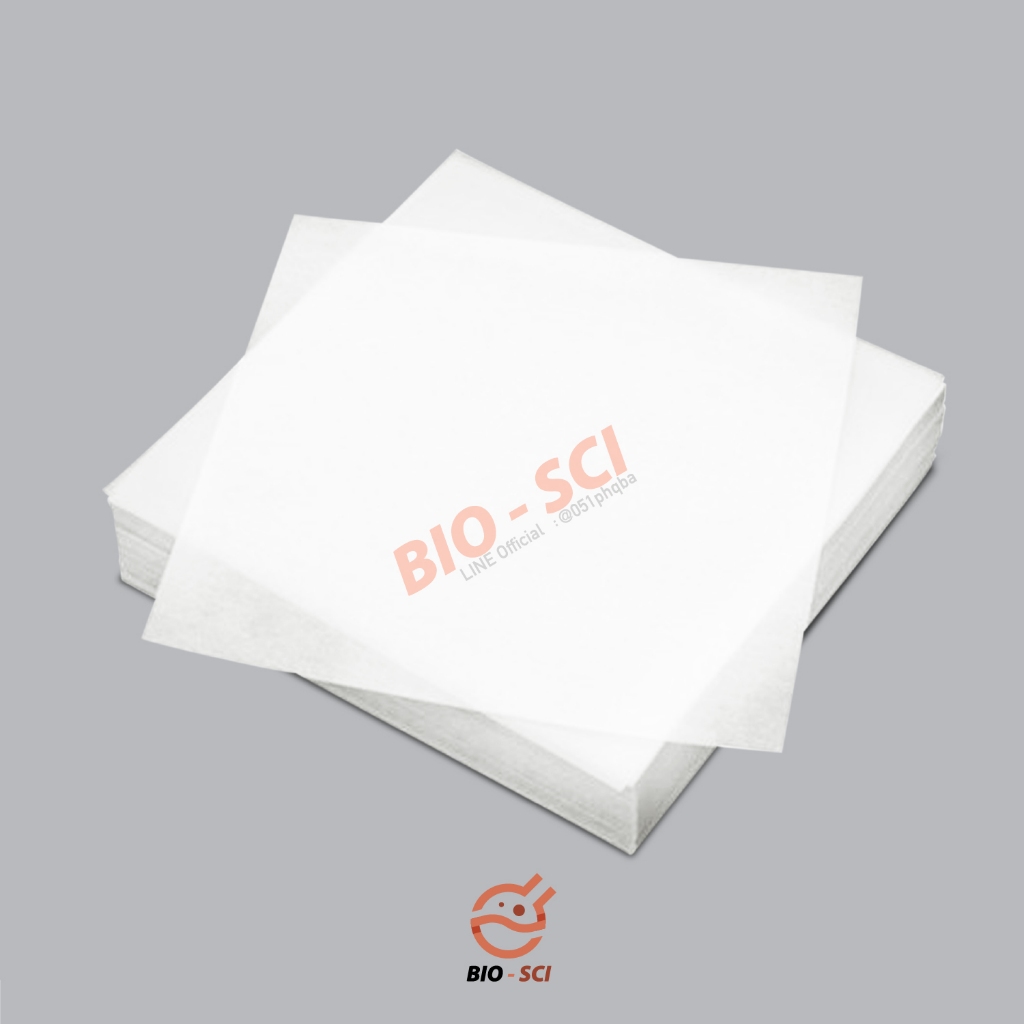 กระดาษชั่งน้ำหนัก (Weighing Paper) : 500 แผ่น/กล่อง