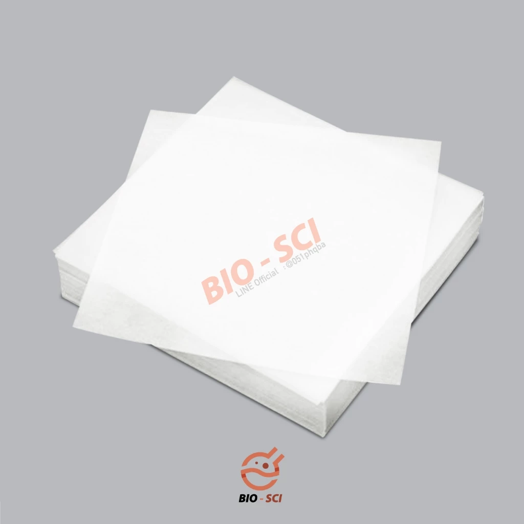 กระดาษชั่งน้ำหนัก (Weighing Paper) : 500 แผ่น/กล่อง