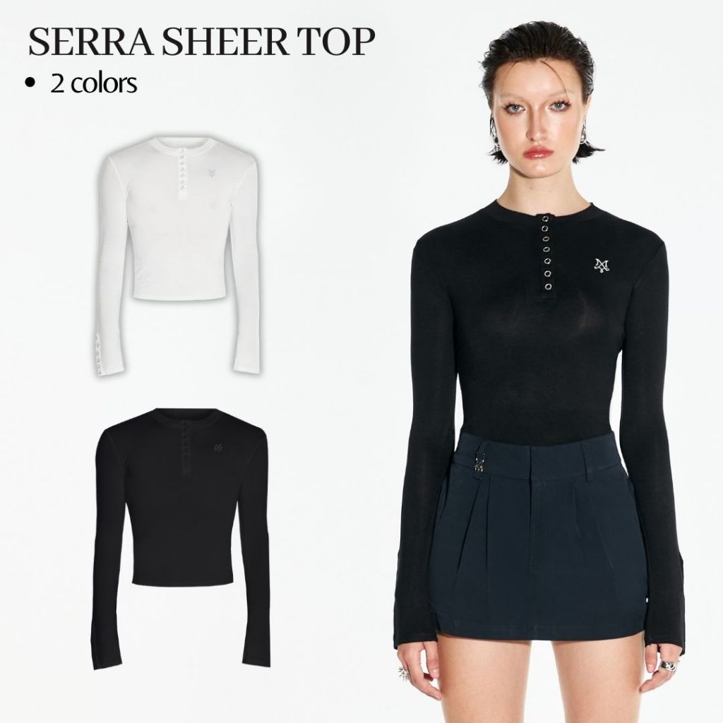 Merge Official – Serra Sheer Top (พร้อมส่ง)