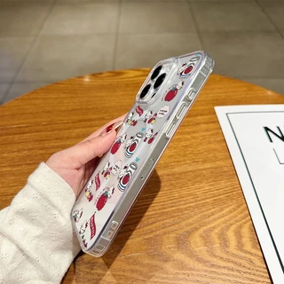 แม่เหล็ก เคสใสกันกระแทก เคสสําหรับไอโฟน 11 kitty เคสชาร์ได้ สำหรับ IPhone 17 13 11 Pro MAX 13 15 16 7Plus 14 12 xsmax
