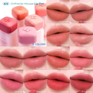 4U2 GIRLFRIENDS' MOUSSE LIP TINT ทินท์มูส