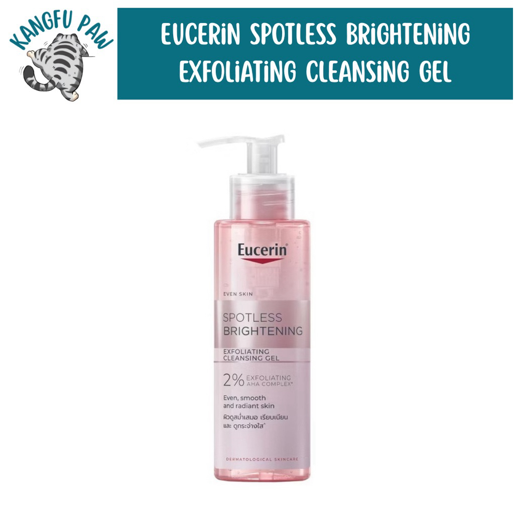 Eucerin Spotless Brightening Exfoliating  Cleansing Gel 200 ml/400 ml | Cleanser | Face Wash | Brigh