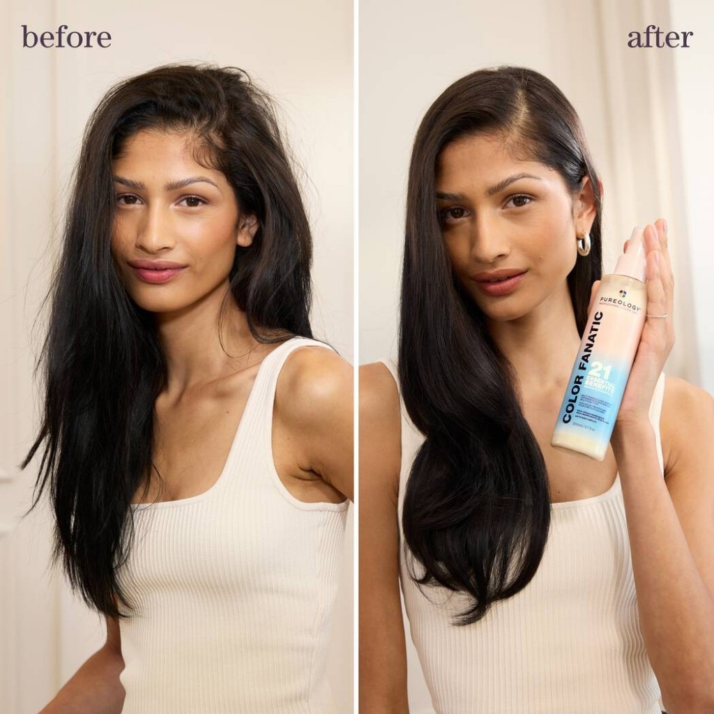 [ลด30% ใช้โค้ดไลฟ์/Shopee Video]✅พร้อมส่ง✅แท้ Pureology Color Fanatic Heat Protectant Leave-In Conditioner 200ml-400ml - รูปที่ 2