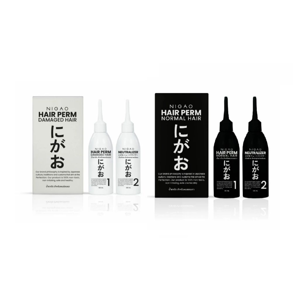 น้ำยา ดัด ผม นิกาโอะ 120 มล. (ดัดเย็น) | Nigao Hair Perming Lotion 120 ml.