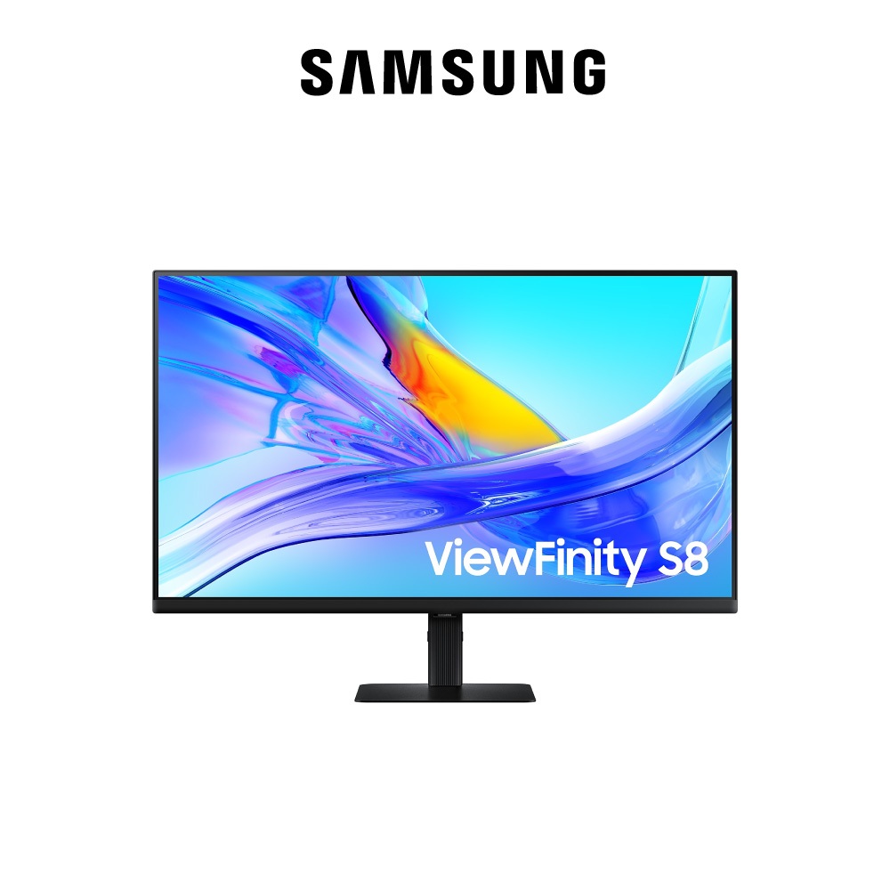 MONITOR (จอมอนิเตอร์) SAMSUNG VIEWFINITY S8 S80UD LS37D800UAEXXT - 37 INCH VA 4K 60Hz KVM USB-C