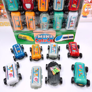 ลูกอม+รถเเข่งของเล่น มีขนมเเละของเล่น (1 กล่อง 30 ชิ้น)
