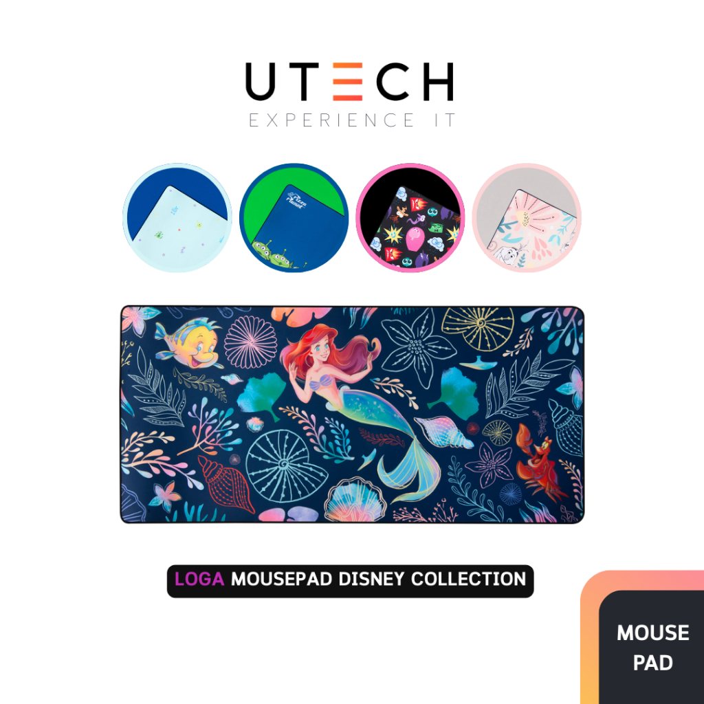 แผ่นรองเมาส์ Loga Mousepad Disney Collection by UTECH