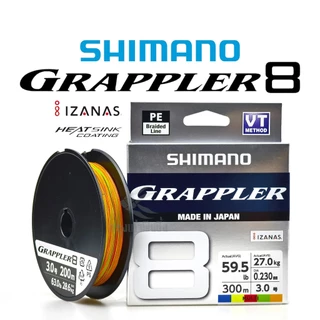สาย PE Shimano Grappler X8 300m ของแท้ 100%
