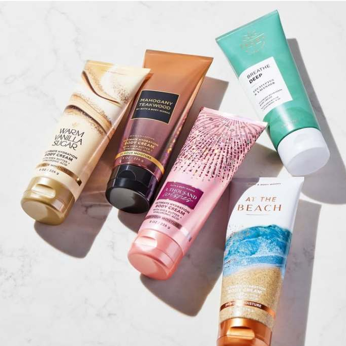 Body Cream | Bath & Body Works บูสท์ความชุ่มชื้นให้ผิว 24 ชม. พร้อมกลิ่นหอมตามสไตล์ในแบบคุณ ขนาดใหญ่