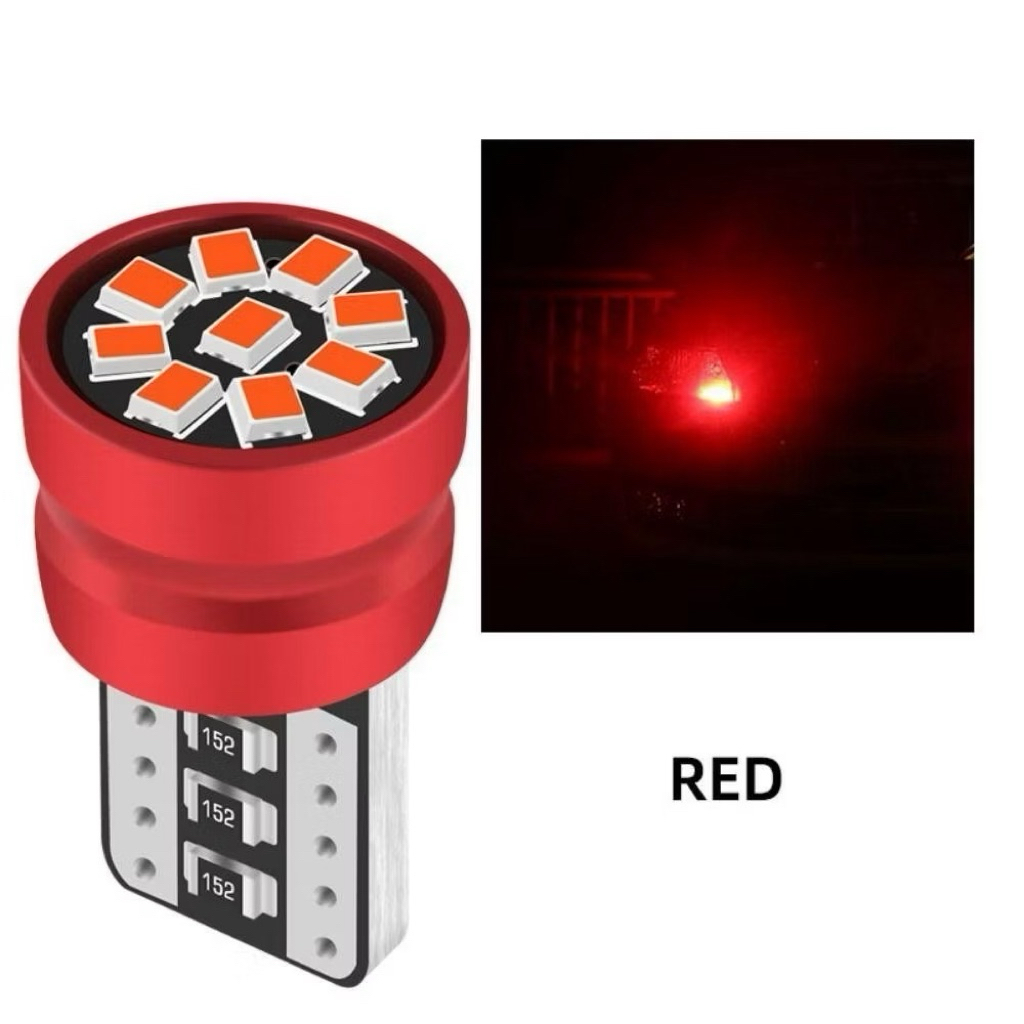 หลอดไฟ:T10-9SMD 5W 194 2016 (1ชิ้น)ติดป้ายทะเบียน ภายใน รถยนต์รถจักรยานยนต์ ป้ายทะเบียน DC12V - รูปที่ 6