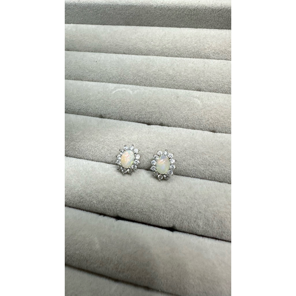 ต่างหูโอปอล I OPAL EARRINGS I OPAL💎