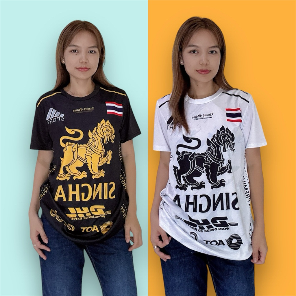 JQ2513#มาใหม่/เสื้อกีฬาพิมพ์ลายสิงห์ ลายกราฟิกผ้าไมโครเสื้อกีฬาแขนสั่นคลอนทรงสปอร์ต มี6สี 5ไซส์ M.L.XL.2XL.3XL