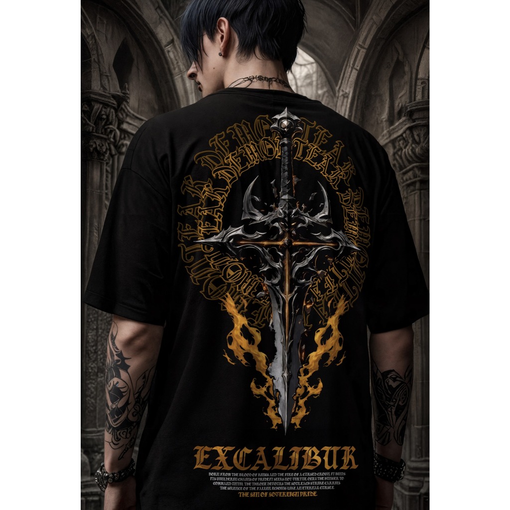 เสื้อ DemonTear " EXCALIBUR "