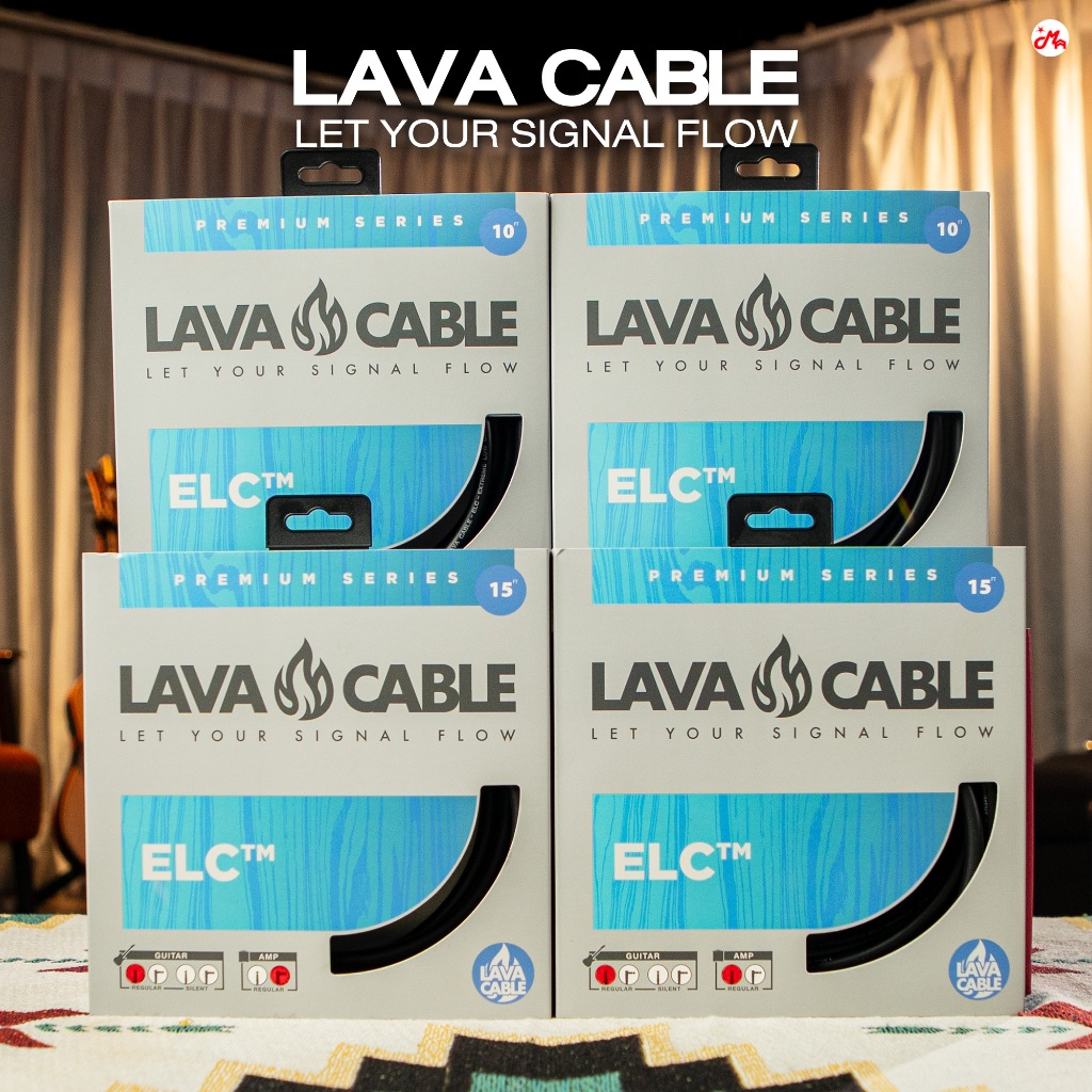 Lava Cable LCELC สายแจ็ค Angle to Straight / Straight to Straight