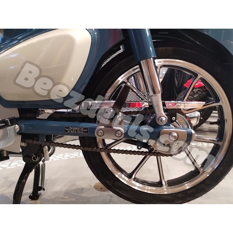 Gcraft พักเท้าหลัง (สีดำ) Honda Super Cub C125 ราคา ถูกที่สุด ดีลบีเคเค แกลเลอรีภาพที่ 4