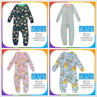 ชุดนอน ชุดจั้มสูท ชุดหมี The children’s place ขนาด แรกเกิด ถ…