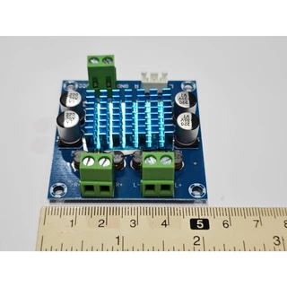บอร์ดเครื่องขยายเสียง TPA3110 30+30W มี2รุ่น -(มีConnector/ไม่มีConnector) Power supply 8-18V.DC 3Amp.