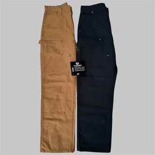 พร้อมส่ง (ของแท้ 100%) Carhartt Men's Loose Fit BN0136 Washed Duck Double-Knee Utility Work Pant