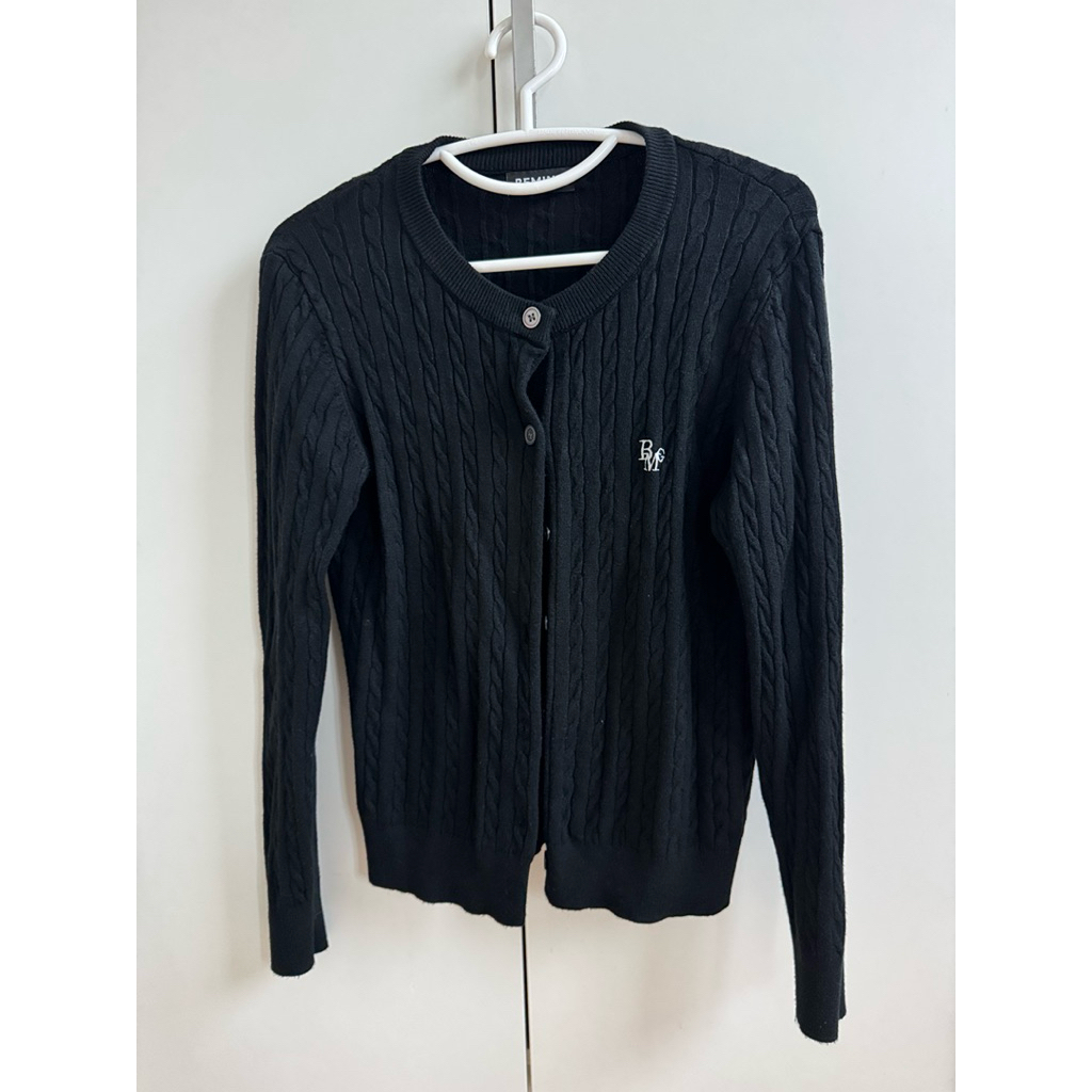 เสื้อคาร์ดิแกนBemingสีดำ