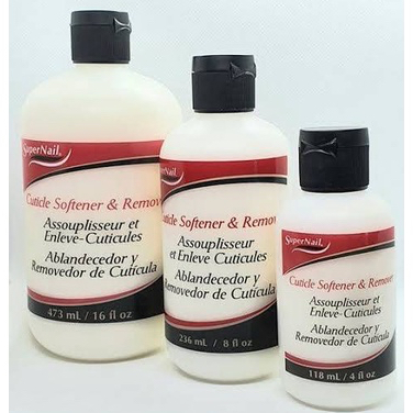 SPN น้ำยาตัดหนัง Super Nail cuticle remover 3ขนาด 4/ 8/ 16oz. Supernailของแท้จากUSA น้ำยาหนังนิ่ม