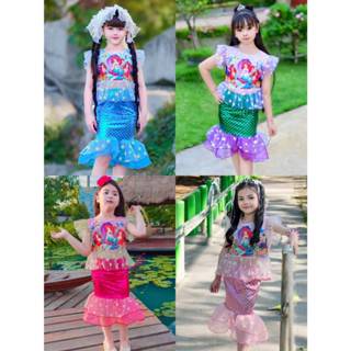 🧜🏻‍♀️🧜🏻‍♀️พร้อมส่งชุดนางเงือก💗💗งานสวยงามมากค่ะ 🌠🌠มาแปลงร่างเ…