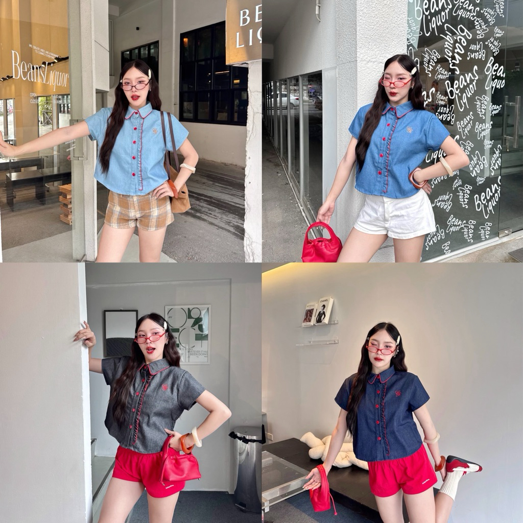 เสื้อผ้าแฟชั่นน่ารักๆๆงานป้ายcookies bear🐻🍒❤️🎀🌷